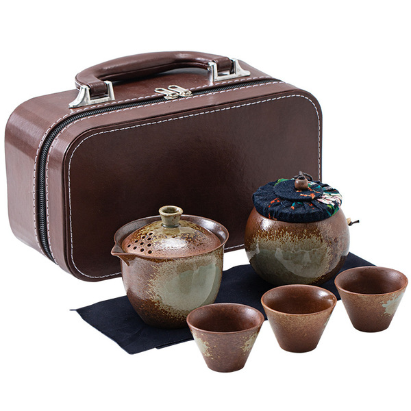 Handheld high-end tea set