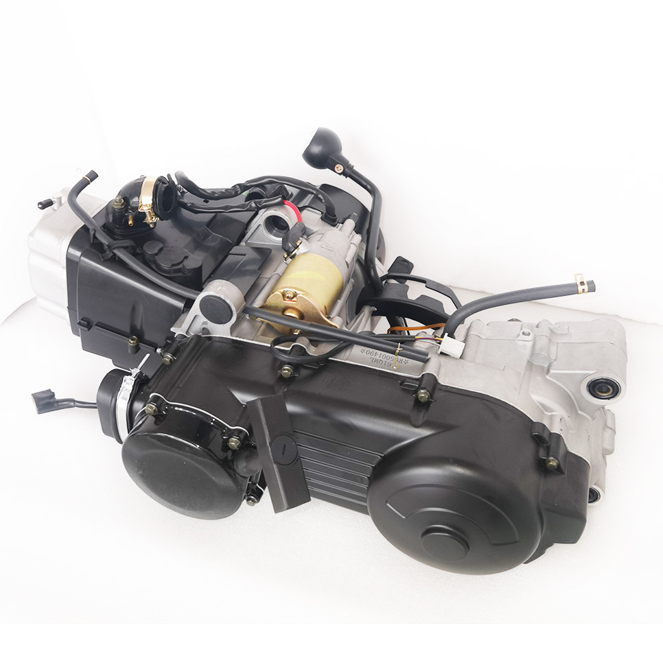 Golden Wave Gy6 200Cc Air-Cooled Engine with Hand-Pull Start, Stepless Transmission, and Reverse Gear for Beach Buggy Go-Kart