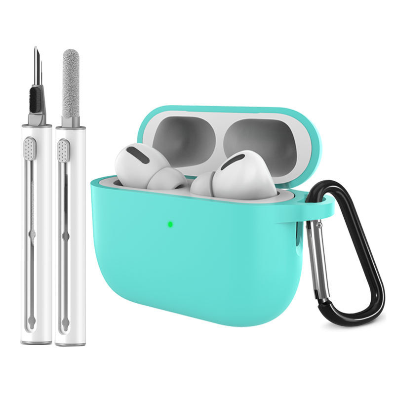 适用Airpodspro3保护套苹果耳机保护壳硅胶纯色airpods保护壳批发|undefined