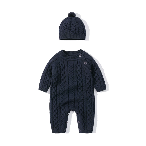 Bald Blue Shoulder Covered Knit -03