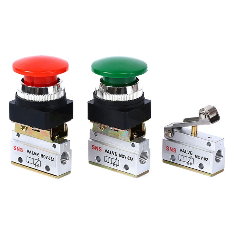 Производитель Оптовая MOV серии механический клапан цинковый сплав механическое управление Пневматический регулирующий клапан Тип механический клапан