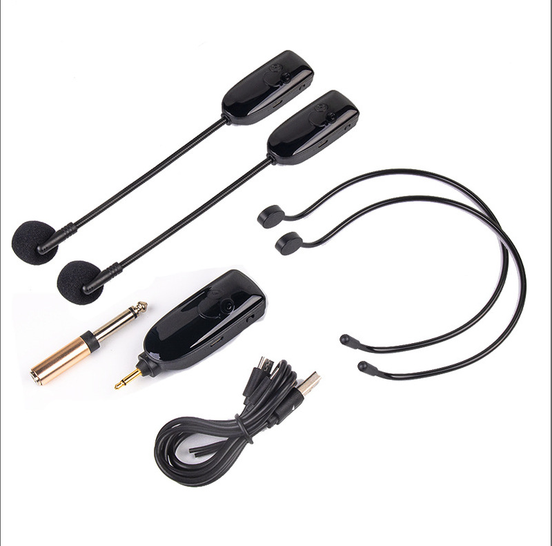 2.4gマイク教育用拡声器ミキサースピーカー2.4gヘッドセットステージ講義用ヘッドマウントBluetoothマイク|undefined