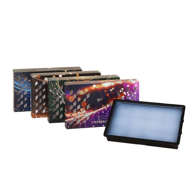 "Starry Sky Series" Bálsamo para coche Aromaterapia sólida Perfume para coche Fragancia ligera duradera para coche Adornos de fragancia para coche