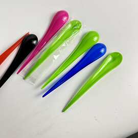 独立包装一次性勺子加厚冷饮塑料勺长柄芋圆甜品冰淇淋勺弧形20CM