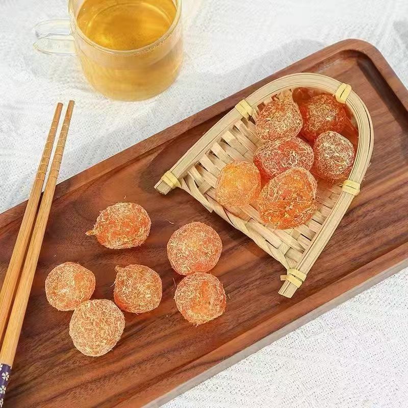 甘草金桔100g大颗粒桔肉果脯蜜饯休闲零食厂家直销代发包邮
