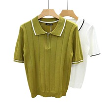 2026��ʽ������֯����polo����������T����ɫ�ٴ�˿��͸������װ