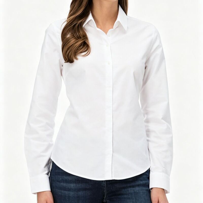 2026 Hot-Selling Women's Fashion Casual Long-Sleeve Button-Up Shirt Top with Hidden Buttons Style C01 2026 Hot-Selling Women's Fashion Casual Long-Sleeve Button-Up Shirt Top with Hidden Buttons Style C01