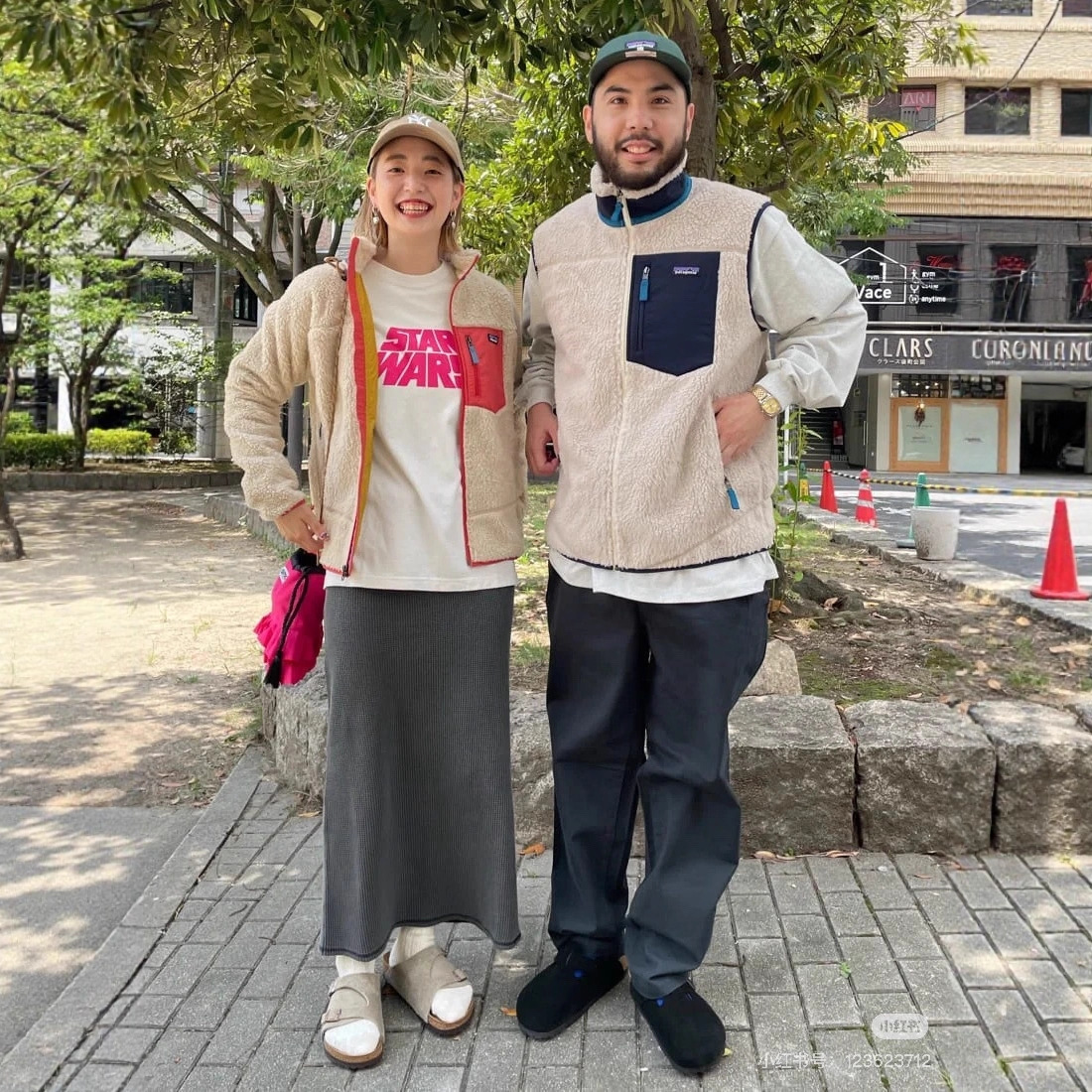 Pata巴塔秋冬-X限定配色羊羔绒立领摇粒绒情侣拉链马甲背心男女款