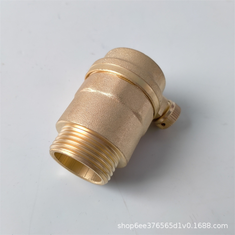 铜自动排气阀 排气阀 侧排排气阀 管道机械取暖器专用排气