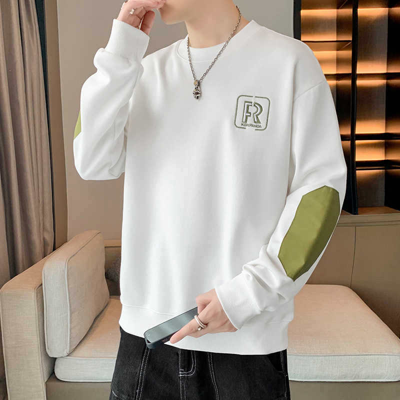 China-Chic Herren Pullover Trendy Amerikanischen T-shirt Lange ärmeln lose casual kleidung Vielseitige top_voghion.com