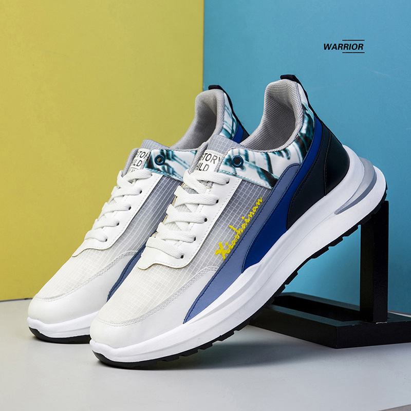 Zapatos para hombre al por mayor para exportación, zapatos deportivos de suela blanda modernos y a la moda, zapatos casuales para correr para hombre, ligeros, transpirables y modernos para exteriores