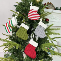 クリスマス装飾用品 クリスマスカトラリーセット ミニクリスマスソックスペンダント クリスマスツリー装飾ソックスペンダント