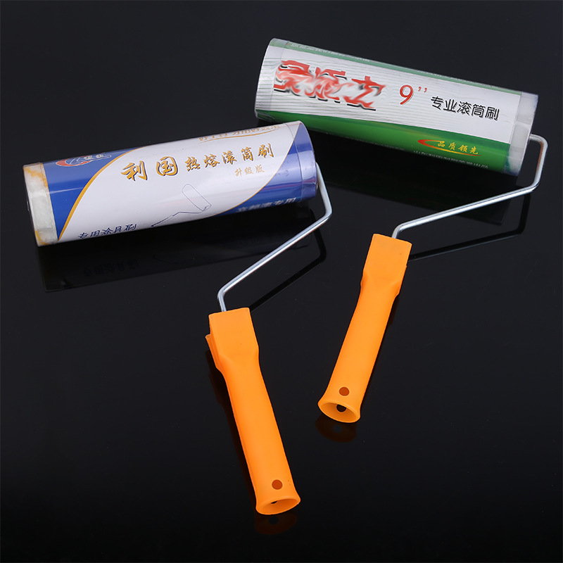 Manufacturer's Roll-on Wholesale Latex Paint, Paint Brushes, Roller Cover Polyester Coating Roller Cotton Thread No Dead Corner Roller Brush