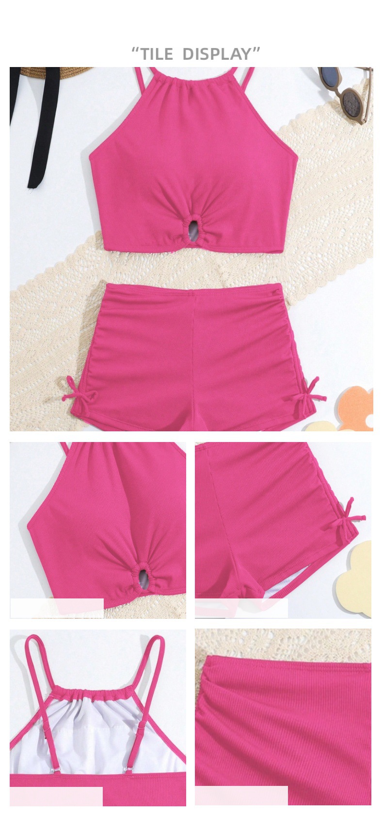 Damen Zweiteiliger Bikini Für Das Thermalbad Sportliche Bademode_voghion.com