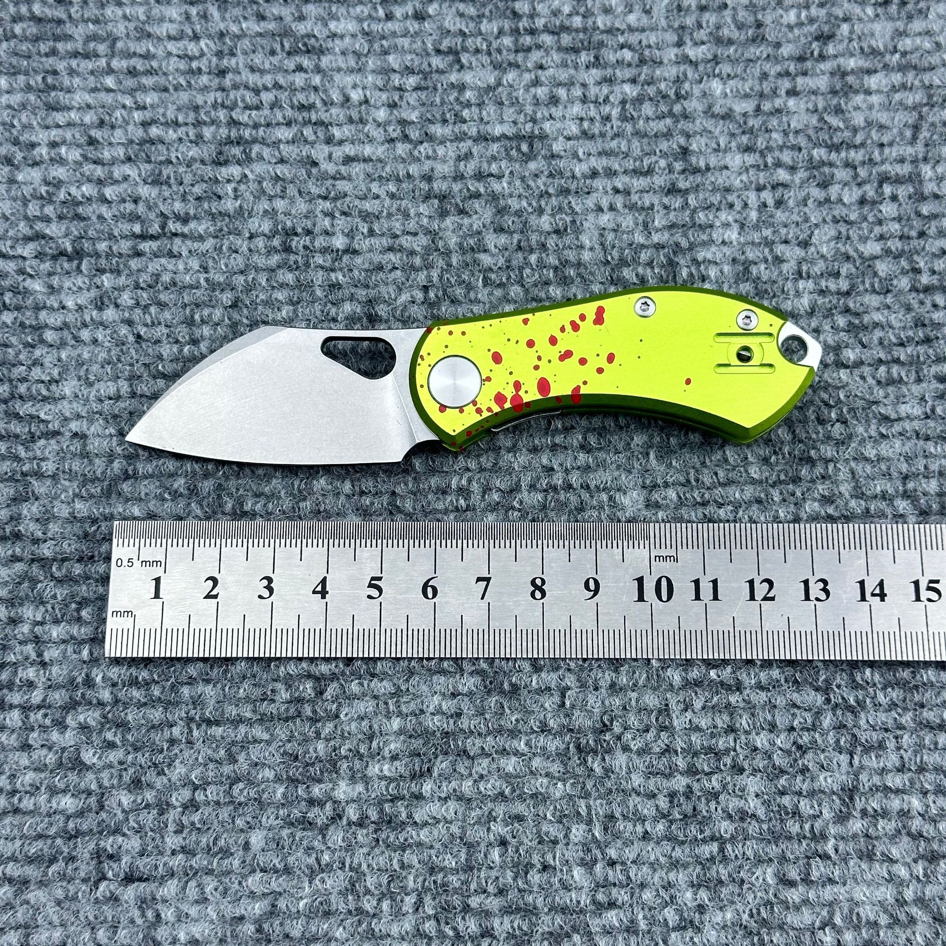 GiantMouse巨鼠ACE N690迷你户外折刀钛合金EDC户外便携口袋折刀