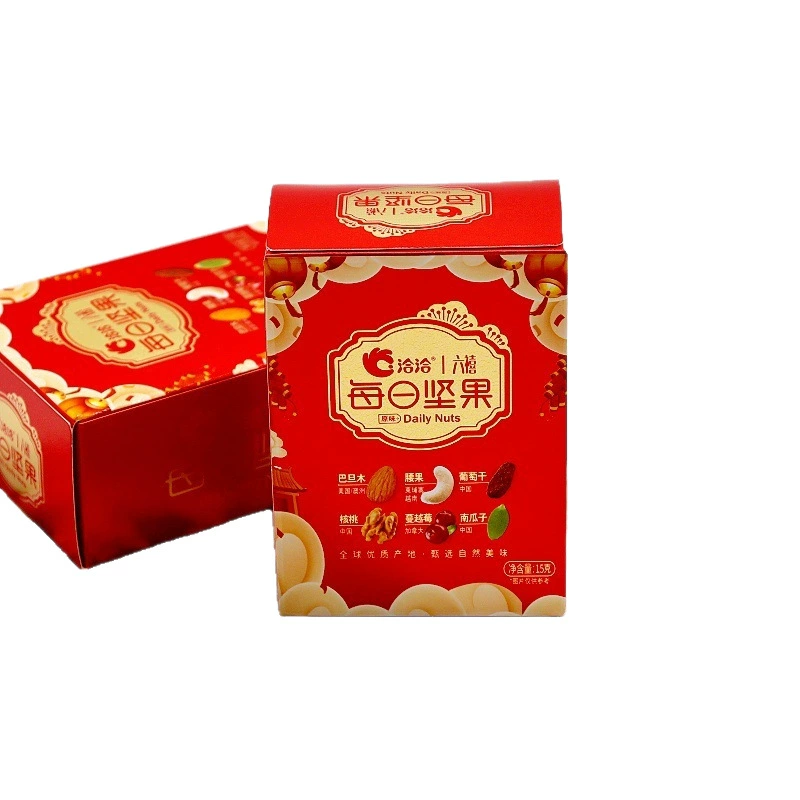 Подарочная коробка Snacks орехи и сухофрукты ч?
