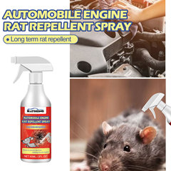 Rayhong Car Engine Mouse Repellent Spray Car Engine Bay Mouse Prevention Agent Vehicle-Specific Mouse Repellent Spray