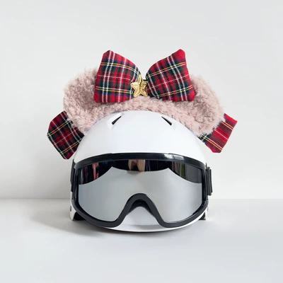 Dəbilqə (Kaska) aksesuarları — Riders, Motorcycle Decorations, Detachable - daffy-bear-national-day