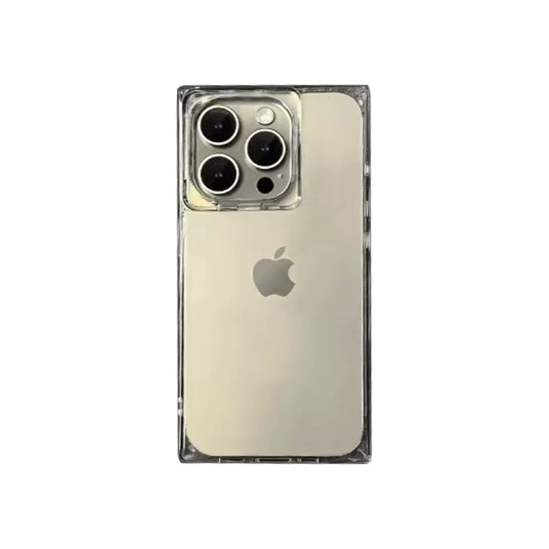 Apple, совместимый с iPhone 16, чехол для телефона, квадратный защитный чехол, 15ProMax, защита от падений