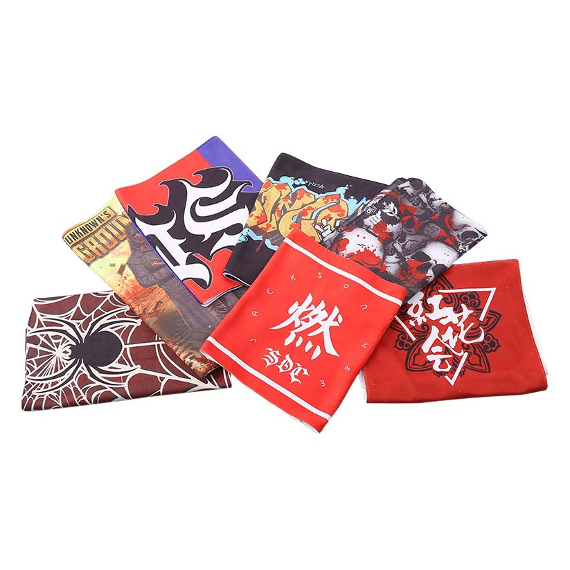 Спортивные полотенца с принтом, впитывающие пот, быстросохнущие полотенца для спортзала, индивидуальные изображения для поддержки знаменитостей, флаги с логотипом на заказ оптом