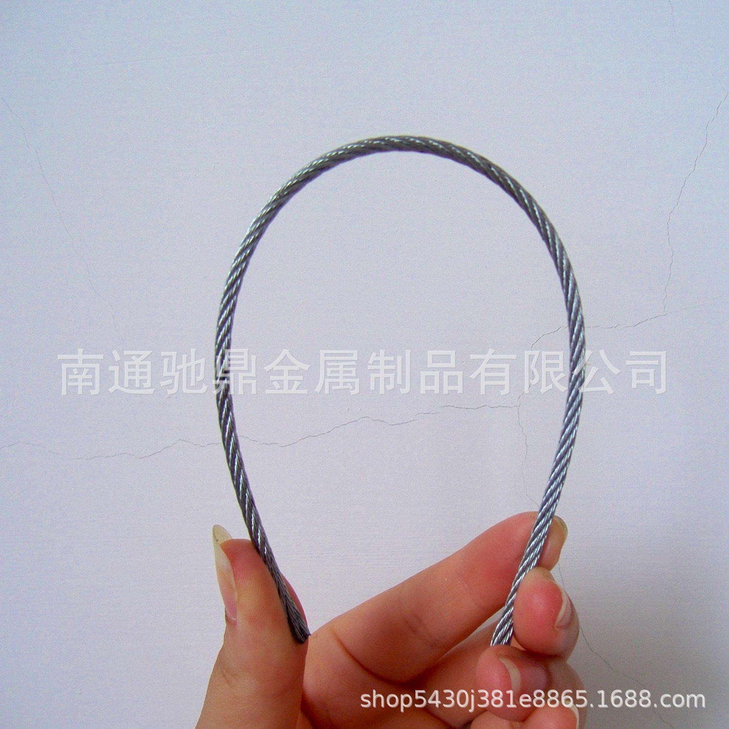 绿色透明涂塑钢丝绳PVC PP电镀锌6X7+IWS FC葡萄架晾衣绳防护网