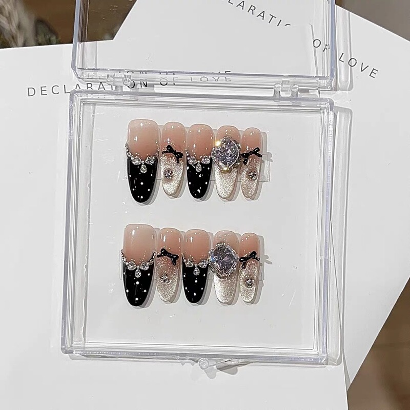 秋冬款手工穿戴甲合集美甲成品假指甲贴片可拆卸重复使用甲片批发|undefined