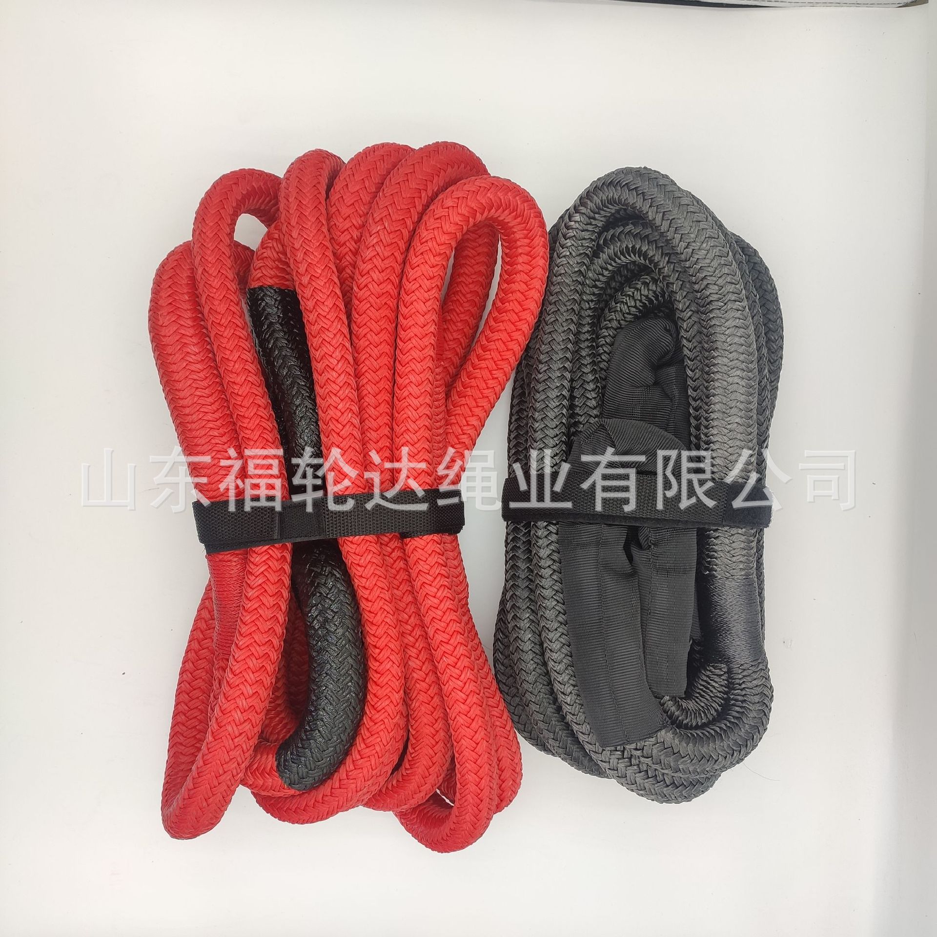 工厂直营 救援拖车绳  越野动力回收户外救援牵引软卸扣拉车绳