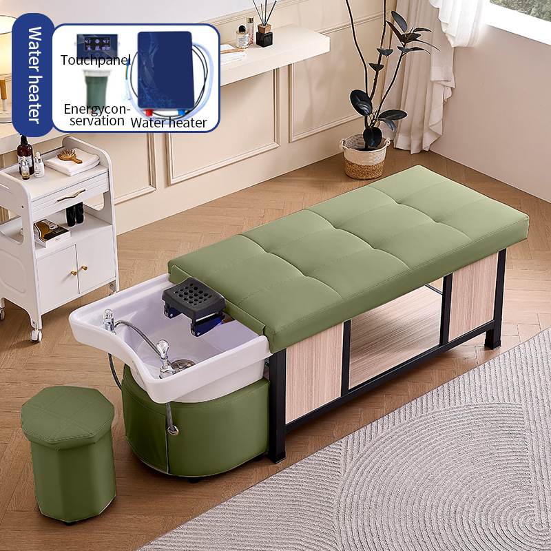 Cerámica cuenca-sunshine verde + calentador de agua