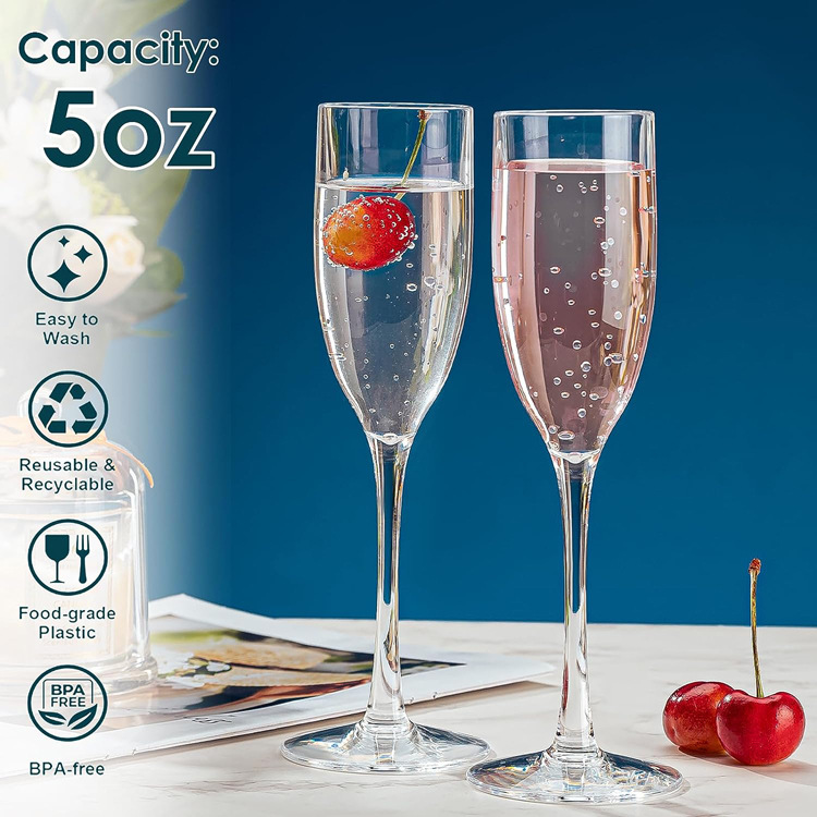 Copa de vino tinto de plástico envío gratis cubilete de plata desechable de gama alta integrada copa de champán jugo bebida taza postre