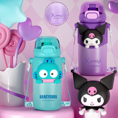 Sanrio genuine water cup for girls, cute and cute stainless steel insulated cup for male and female students, school gift water cup