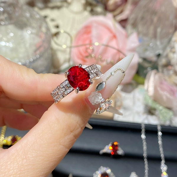 Ring 1096 [Dige Red] Open