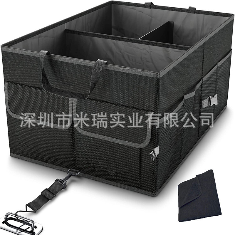 Universal capacious storage box for auto