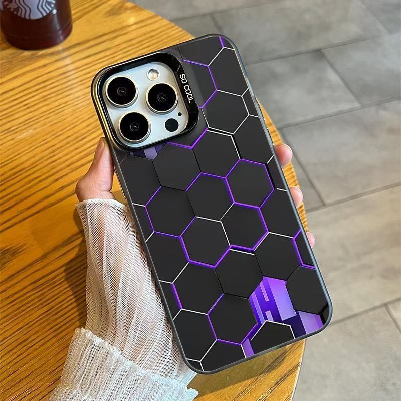 La nueva colmena fresca para iPhone 16 funda para teléfono móvil Apple 15promax/14 anti-caída 13pro12 Europa y América