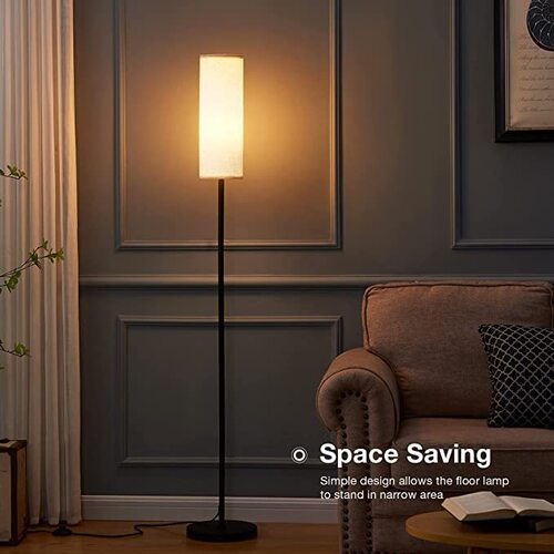 Floor Lamp LED Pleated Nordic Minimalist Luxury Standing RGBCCT Bluetooth Remote Living Room Bedroom Atmosphere Lamp