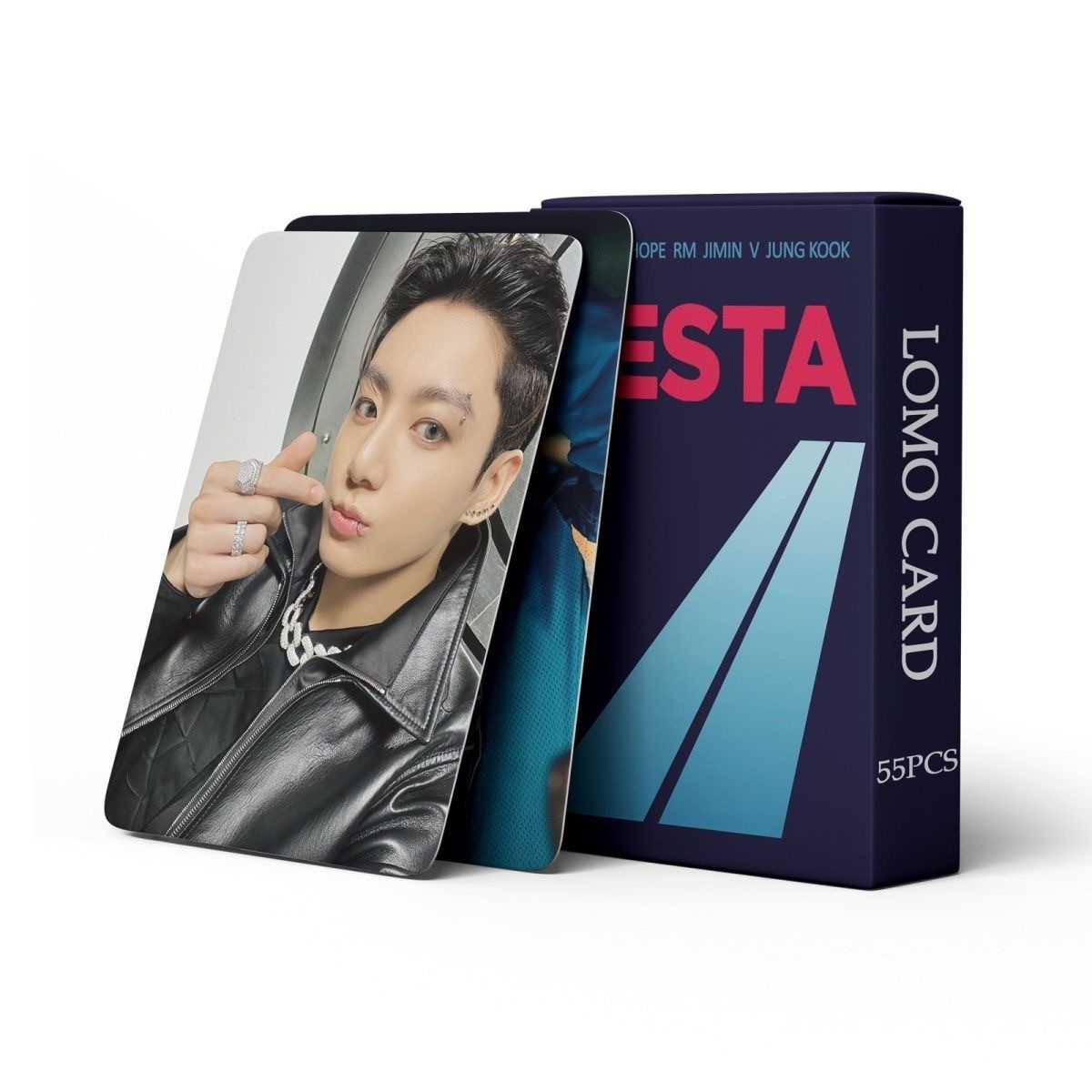Cadena total, una gran cantidad de stock, 55 hojas de tinta BT SK IVE ATEEZ KPOP, estrellas coreanas alrededor de LOMO
