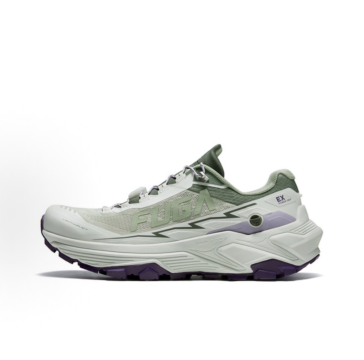 EX3 Lace Style-Cloud White Celadon Green