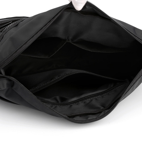 Cross-border new men's crossbody bag, outdoor sports shoulder bag, large capacity travel bag, Oxford cloth men's business bag