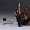 Bronze black agate