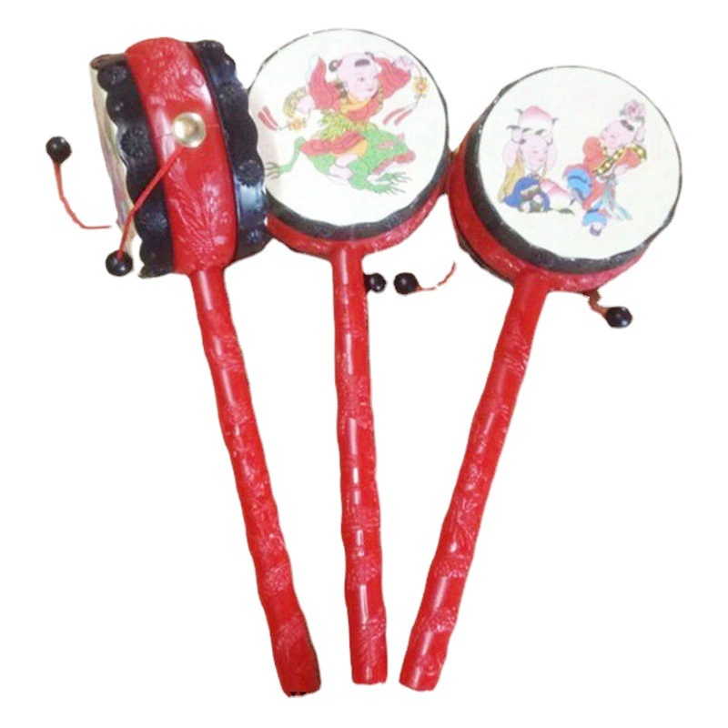 Детский музыкальный инструмент детская игрушка погремушка маленькая погремушка детский ручной барабан погремушка игрушка Оптовая поставка подарок