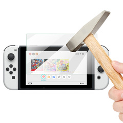 Suitable for switch OLED tempered film Suitable for Nintendo Switch game console protective film