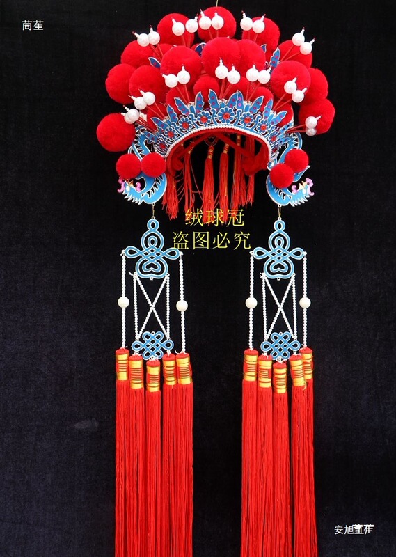 Direct Selling Phoenix Crown Hat Bride Costume Performance Phoenix Crown and Robe Costume Headdress