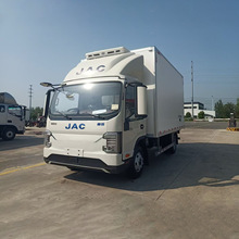 江淮EV5纯电动冷藏车 新能源绿牌蔬菜水果保温车 城市配送冷冻车
