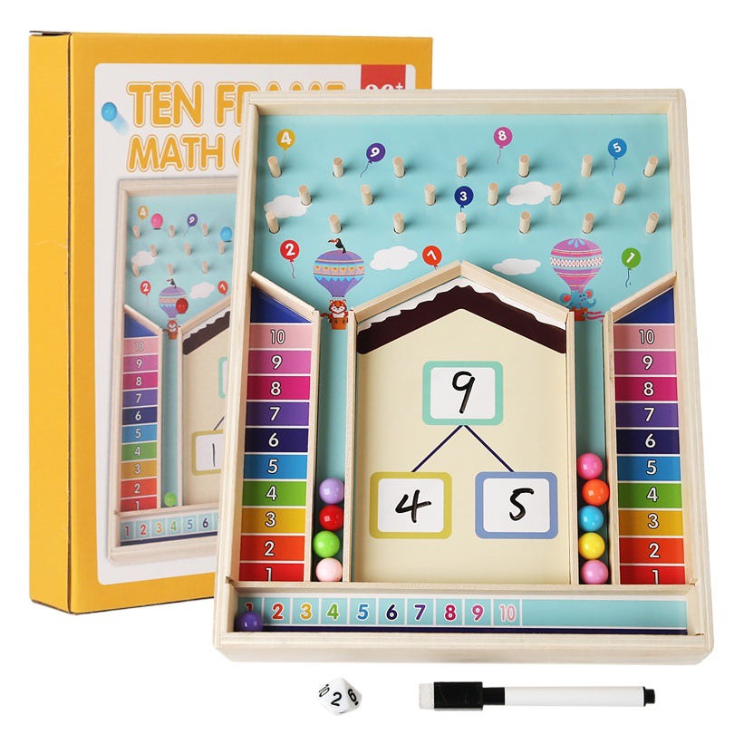 CPC CE niños diversión digital descomposición Juego de Pelota ejercicio bebé capacidad aritmética educación temprana juguetes educativos