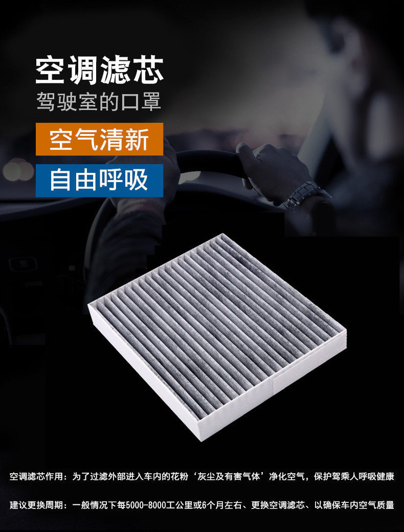 Compatible with Geely Vision Air Conditioning Filter for 2015, 2016, 2017-2018, and 2019 Models, Boneless Gc7 Air Filter