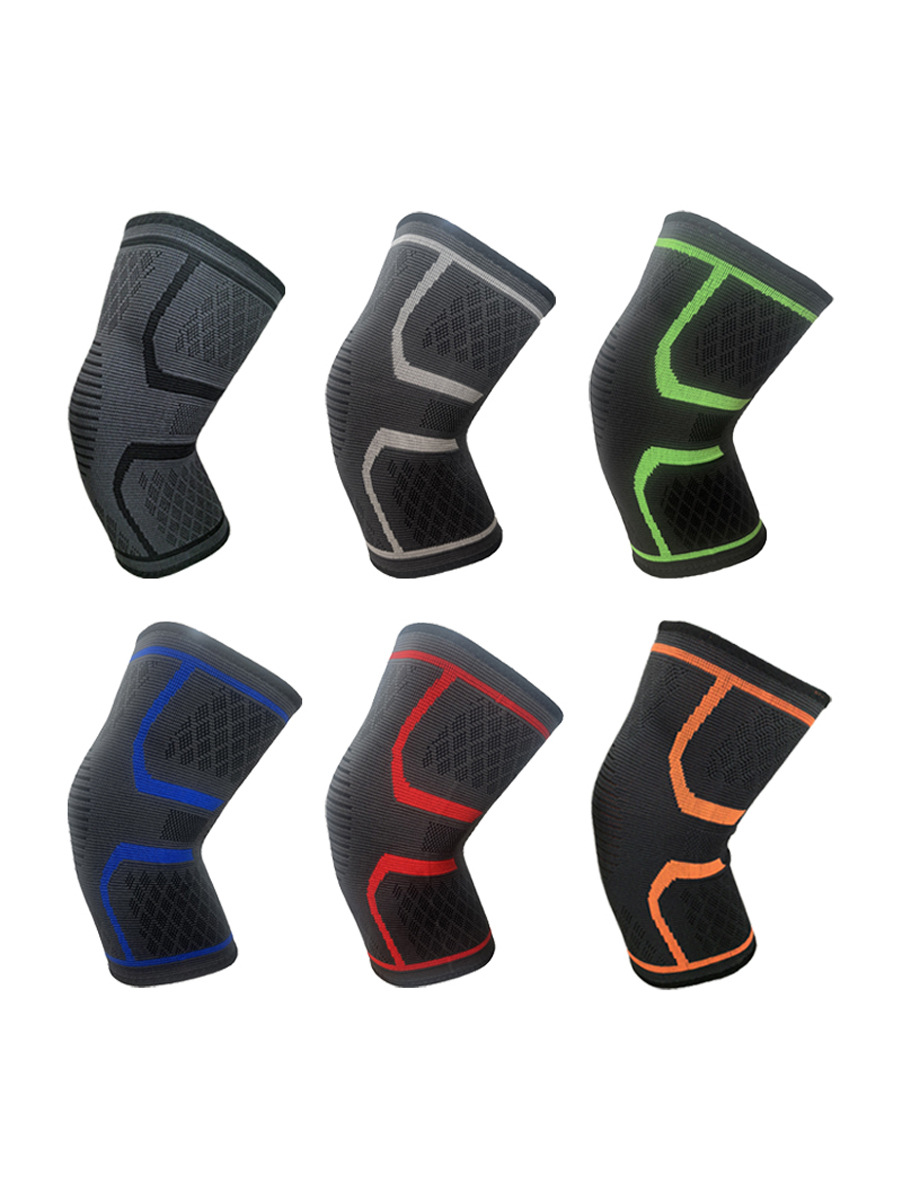 加圧バンド金巻き膝保護バスケットボールランニングフィットネス運動膝保護具圧縮通気性