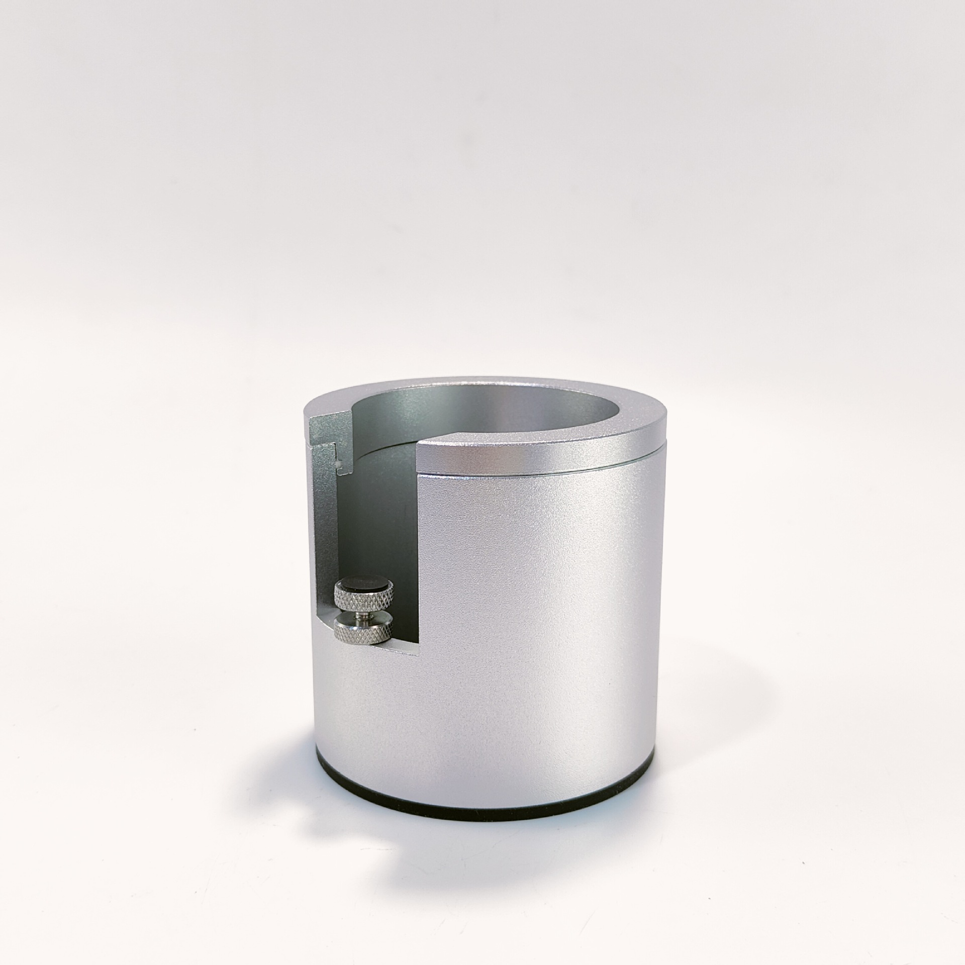 Polvo de café prensa base soporte aleación de aluminio polvo prensa martillo tela polvo base 51mm53mm58mm equipo de soporte universal