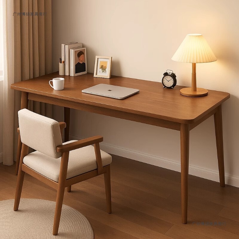 Desk Student Home Room Bedroom Study Table Computer Table Desktop Light Luxury High-End Simple Rental House Table