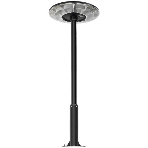 Solar-powered courtyard lighting, outdoor waterproof, for residential communities, gardens, and villas—high-power, high-mast landscape lights with a UFO-inspired design.