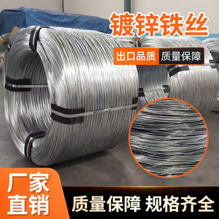 Manufacturer Wholesale Rust-Proof Galvanized Iron Wire Construction Site Construction Wire Stone Cage Net Slope Protection Wire Rabbit Pigeon Cage Wire