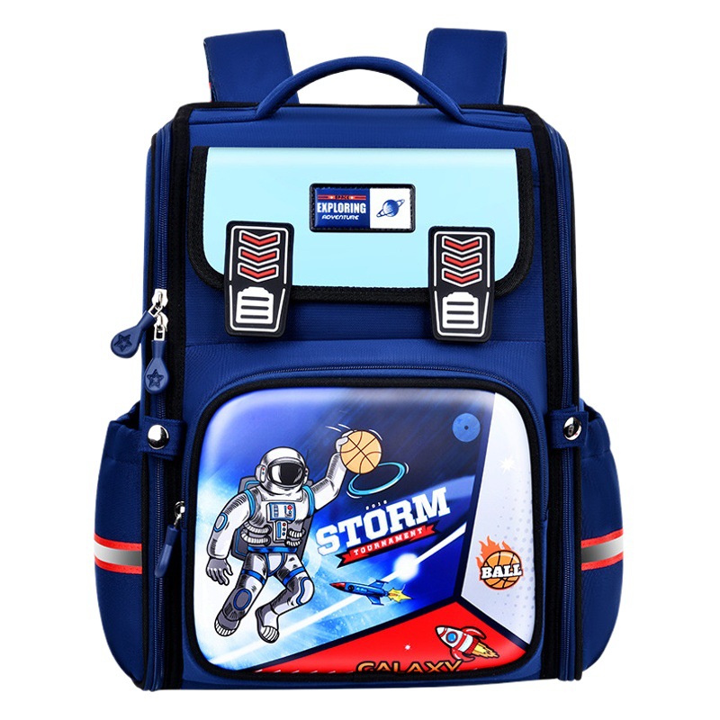 Nuevo sésamo bebé Escuela Primaria estudiante mochila integrada bolsa de espacio abierto niños bolsa de dibujos animados niños y niñas mochila